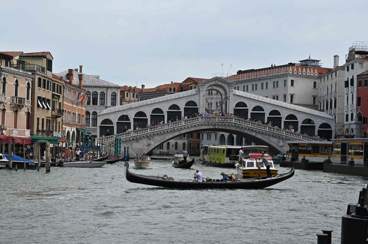 Venecia, una de las ciudades con el aire más contaminado de Italia. Foto: Andrea Pattaro/ AFP