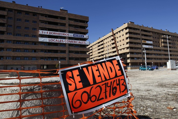 Departamentos vacíos en las afuras de Madrid. Foto: