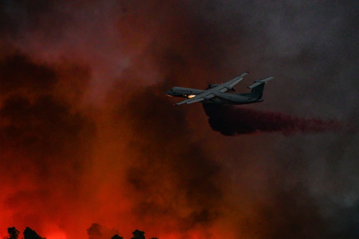 Incendios en Francia. Foto: EFE 