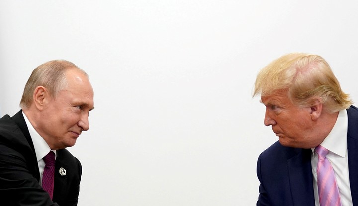 La relación entre Donald Trump y Vladimir Putin preocupa a las autoridades de la Unión Europea. Foto: REUTERS
